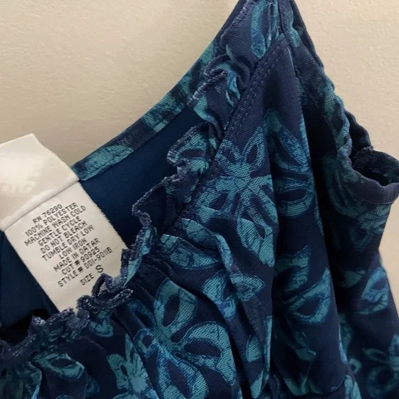 (sold)Vintage California Concepts sheer overlay floral mini dress boho  fairy - Picture 2 of 5